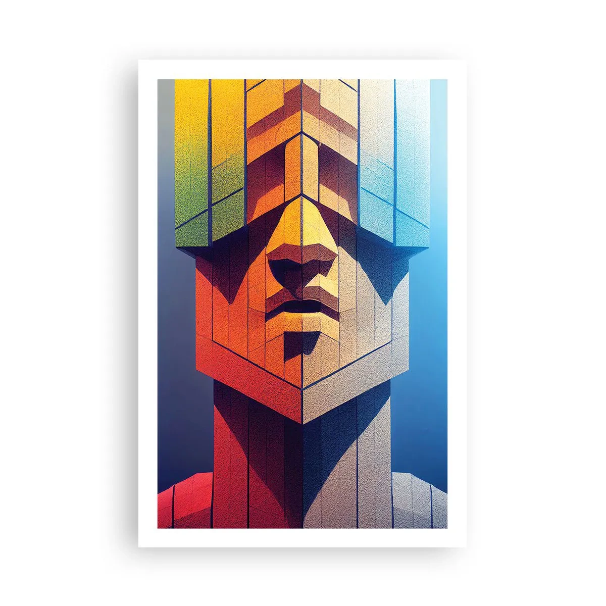 Plakat - Człowiek z zasadami - 61x91 cm