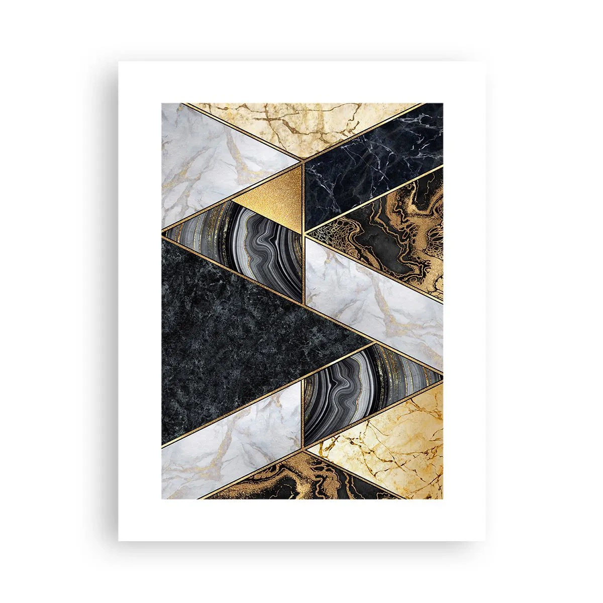 Plakat - Kamień przy kamieniu - 30x40 cm