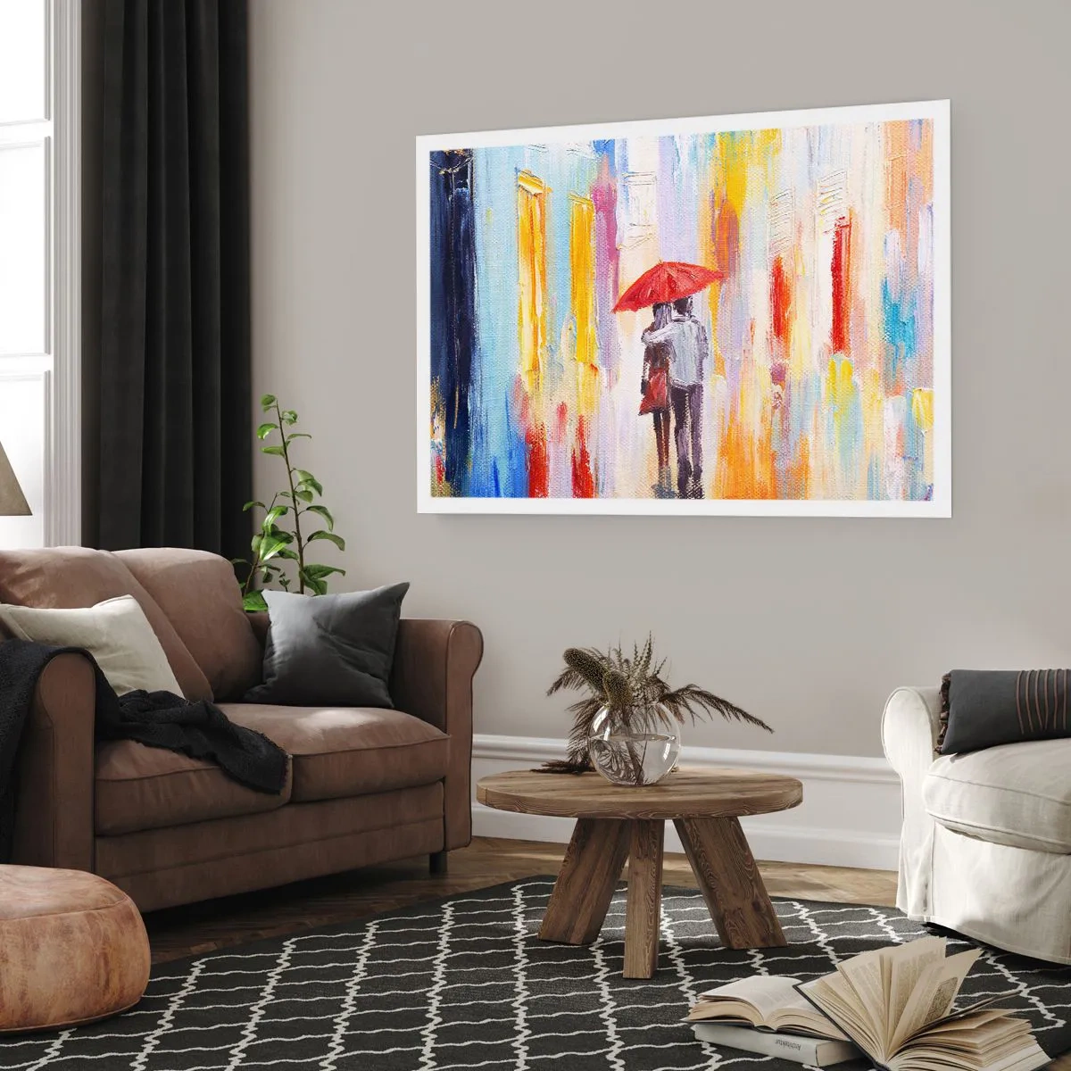 Plakat - Niech pada dalej - 50x40 cm