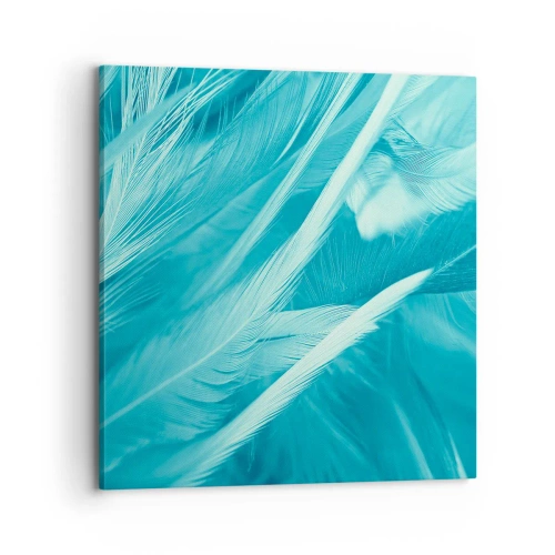 Obraz na płótnie - Utonąć w puchu - 70x70 cm