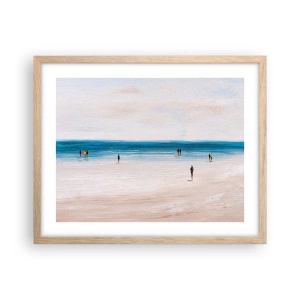 Plakat w ramie jasny dąb - Naturalna potrzeba - 50x40 cm