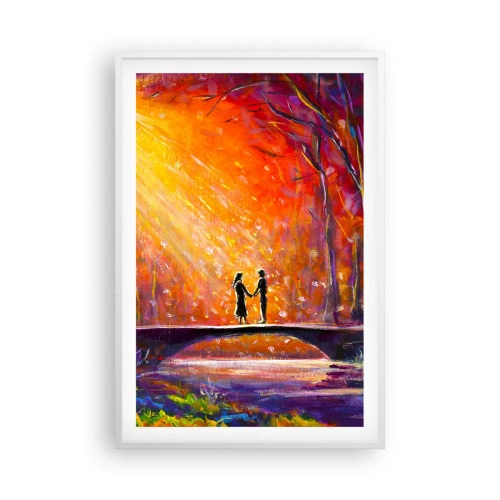 Plakat w białej ramie - Niebo ich też kocha - 61x91 cm