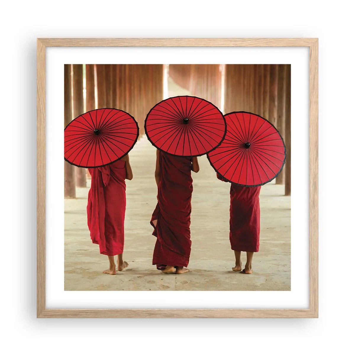 Plakat w ramie jasny dąb - W drodze do Czystej Krainy - 50x50 cm