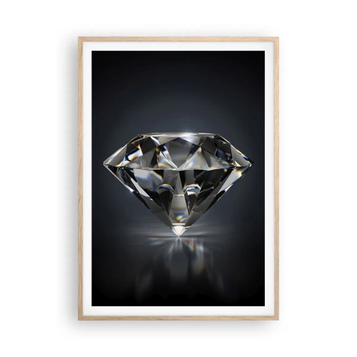 Plakat w ramie jasny dąb - Best girls friend - 70x100 cm