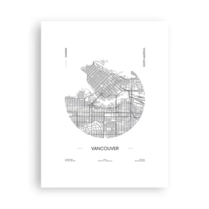 Plakat - Anatomia Vancouver - 30x40 cm