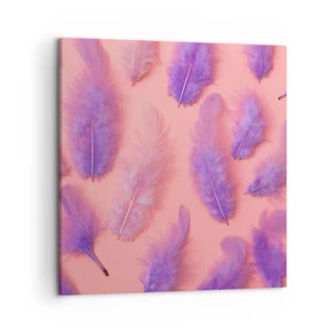 Obraz na płótnie - Liliowy ptak pragnienia - 50x50 cm