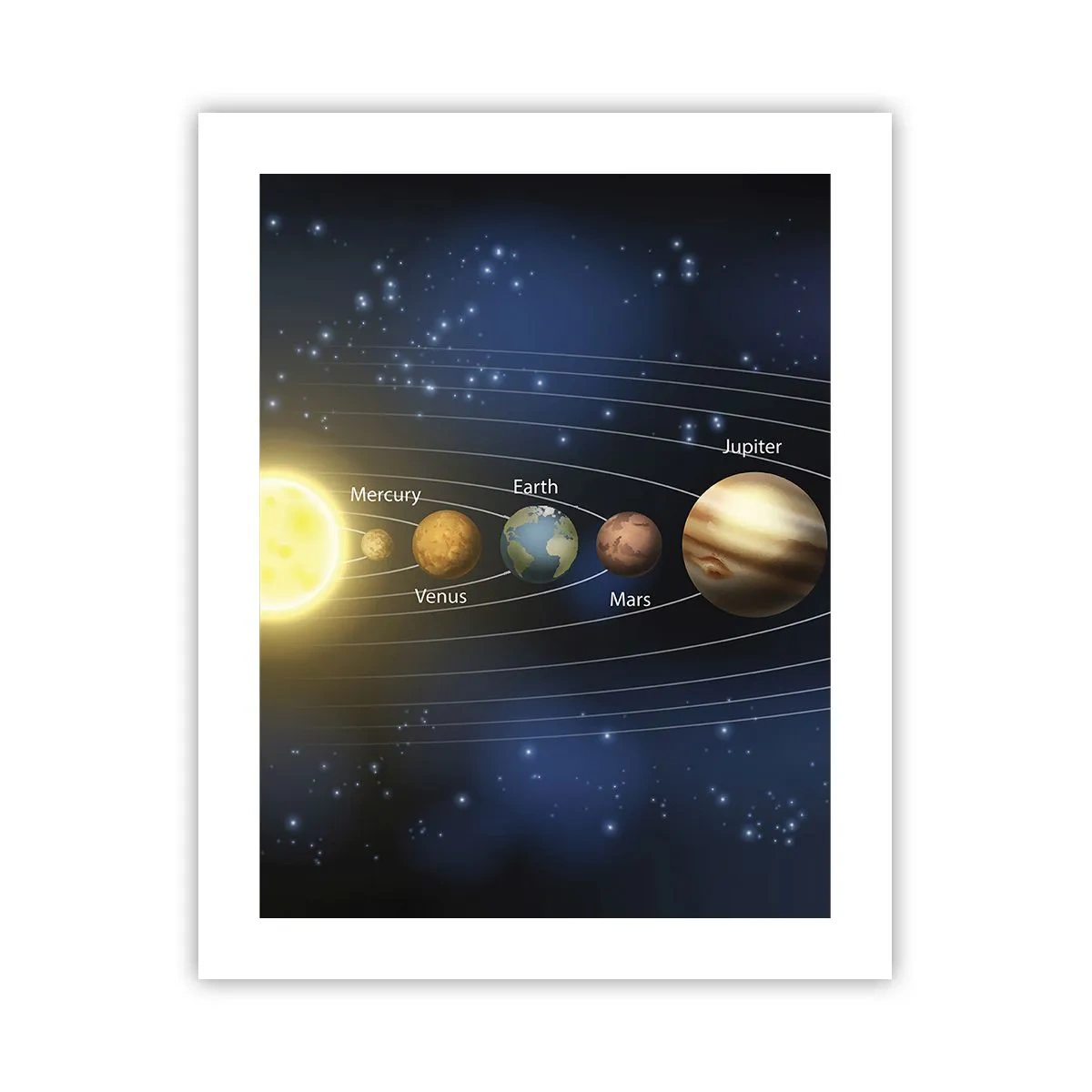 Plakat - Jedna z dziesięciu - 40x50 cm