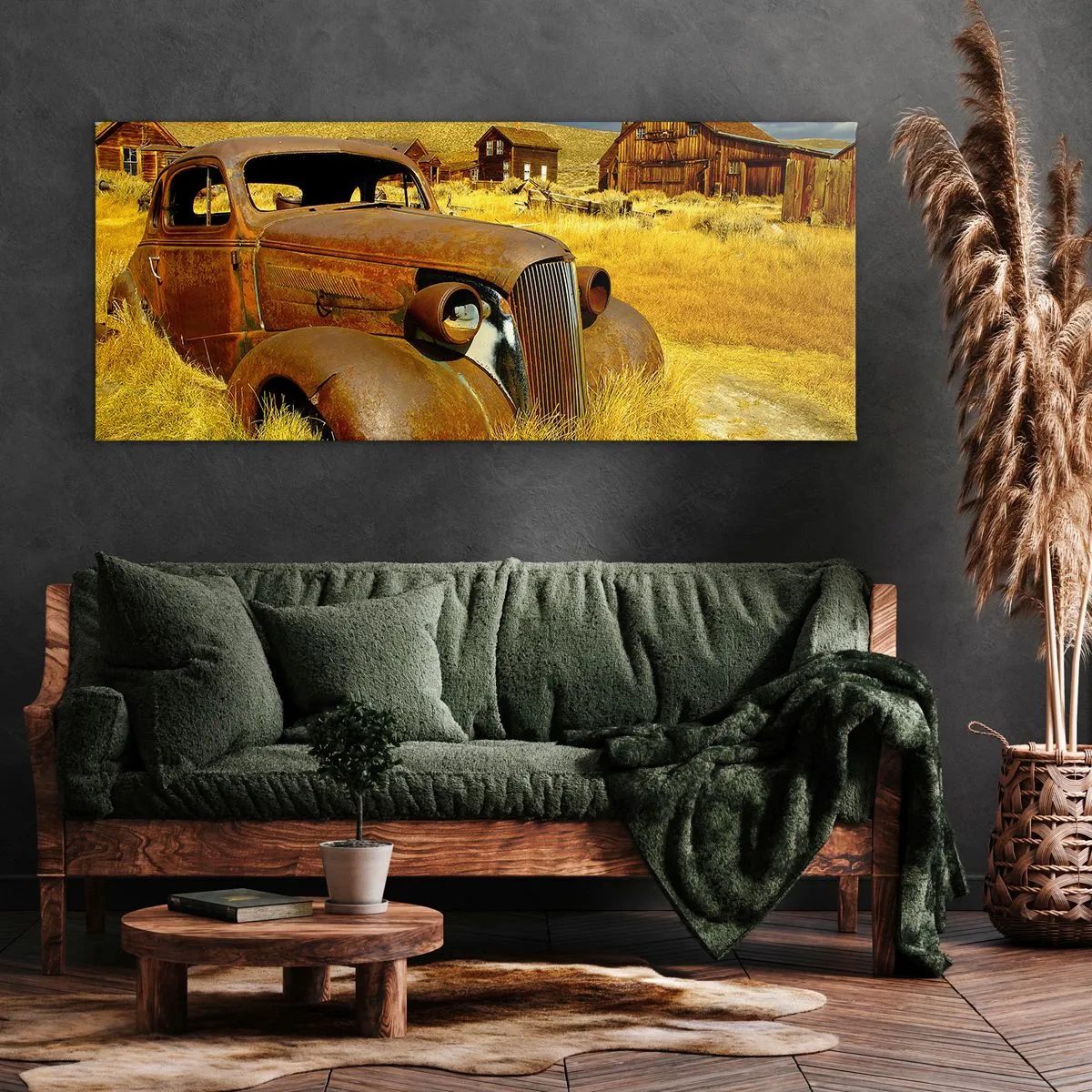 Obraz na płótnie - Zasłużony odpoczynek - 100x40 cm