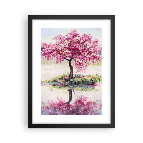 Plakat w czarnej ramie - Święto wiosny - 30x40 cm