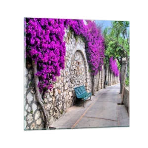 Obraz na szkle - Spotkajmy się jak najprędzej - 70x70 cm