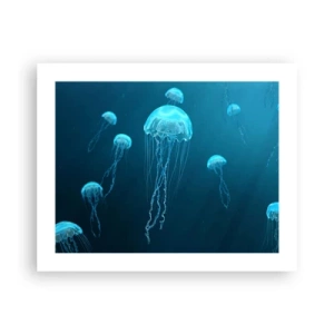 Plakat - Oceaniczny taniec - 50x40 cm