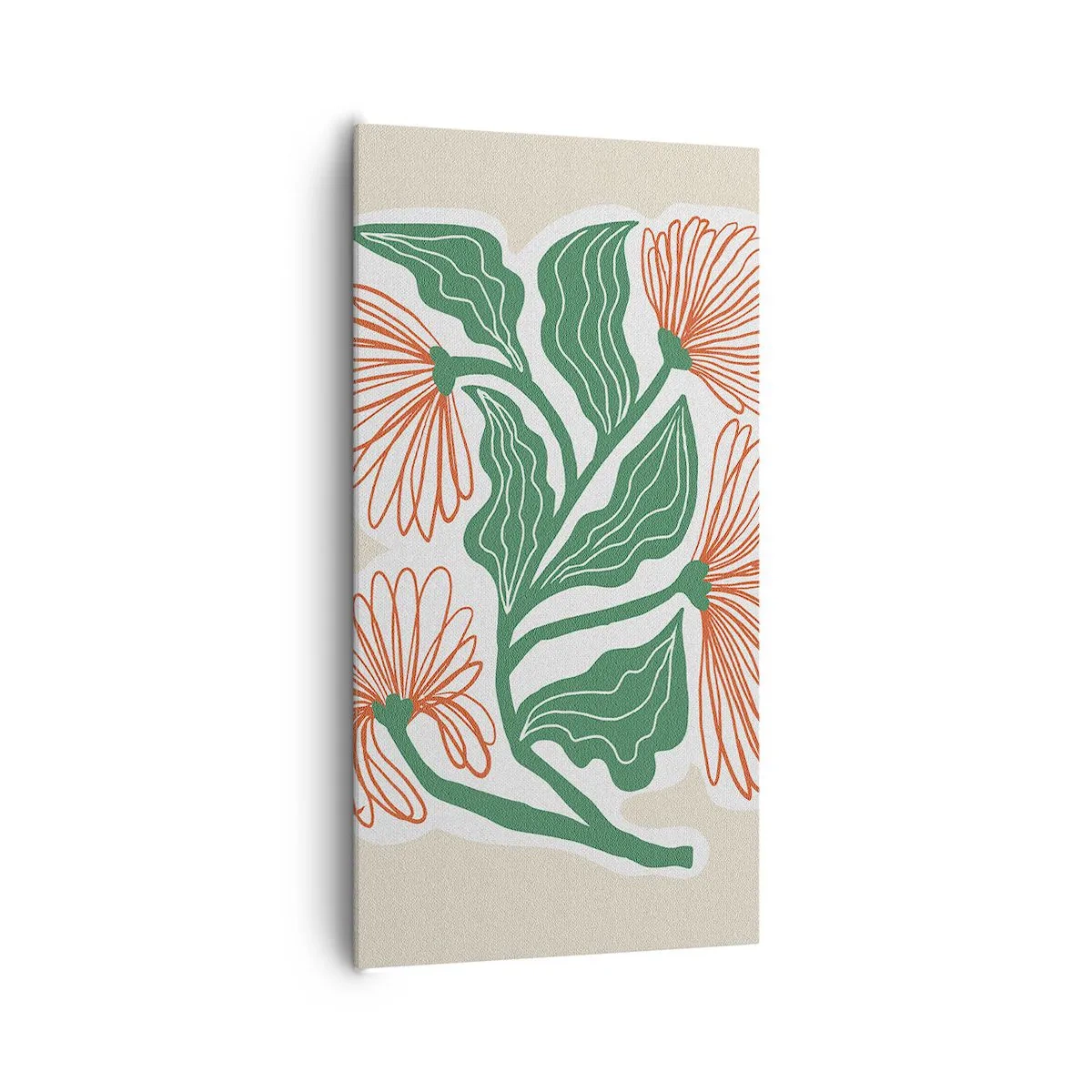 Obraz na płótnie - Ludowe i nowoczesne - 65x120 cm