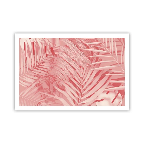Plakat - Różowy koncept - 91x61 cm