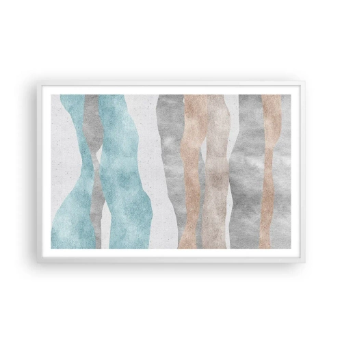 Plakat w białej ramie - Studium bliskości - 91x61 cm