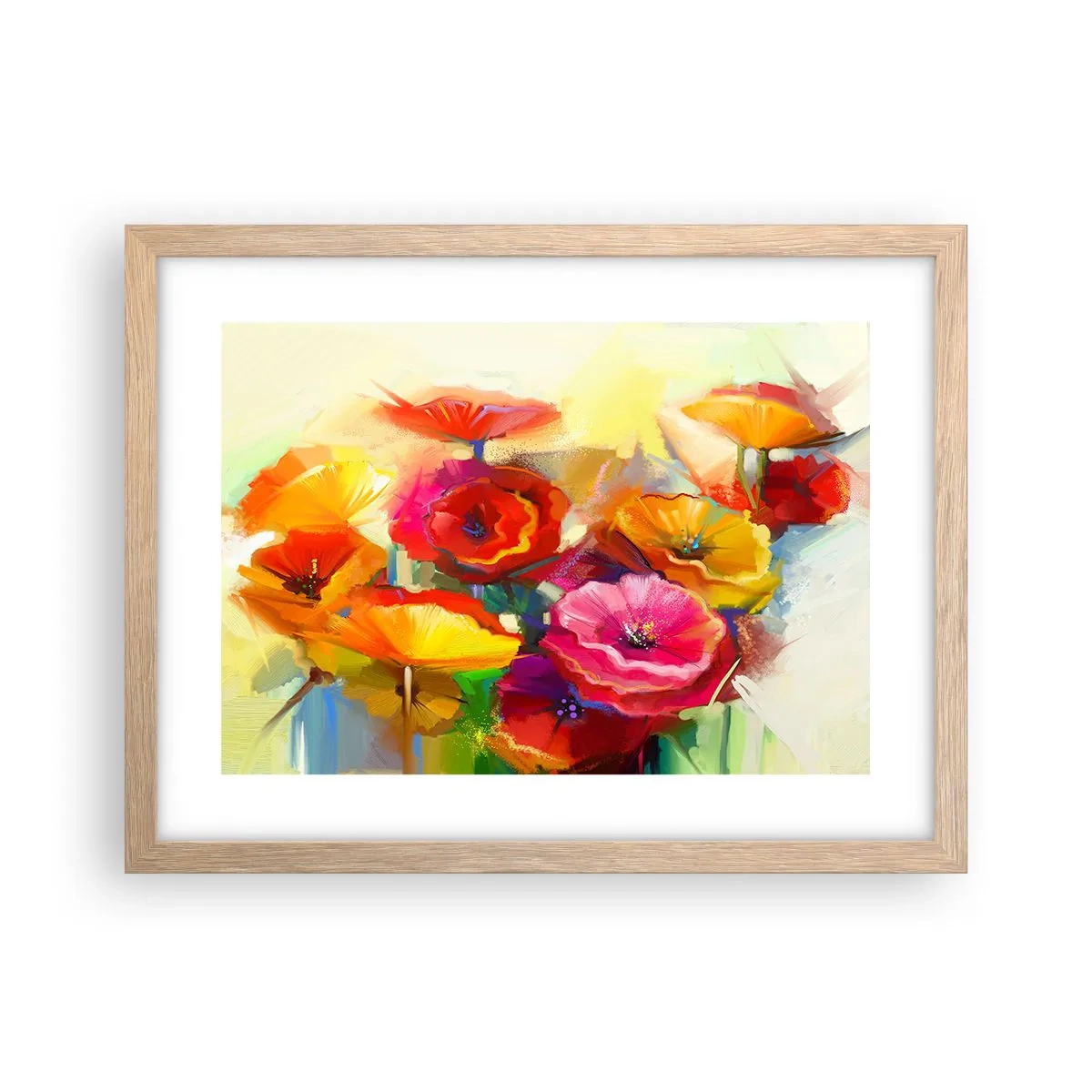 Plakat w ramie jasny dąb - Nie tylko czerwone - 40x30 cm