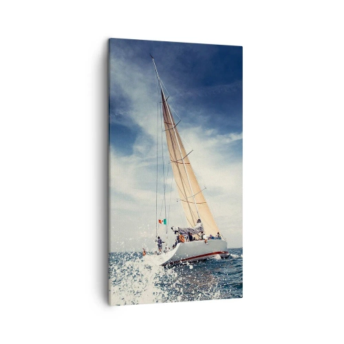 Obraz na płótnie - Nas nie dogonią! - 45x80 cm