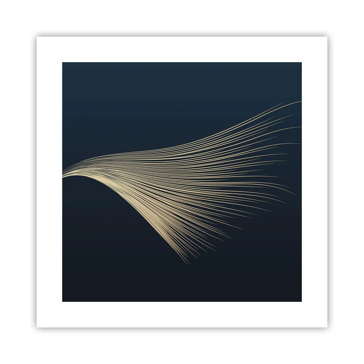 Plakat - Jak anioła włos - 40x40 cm