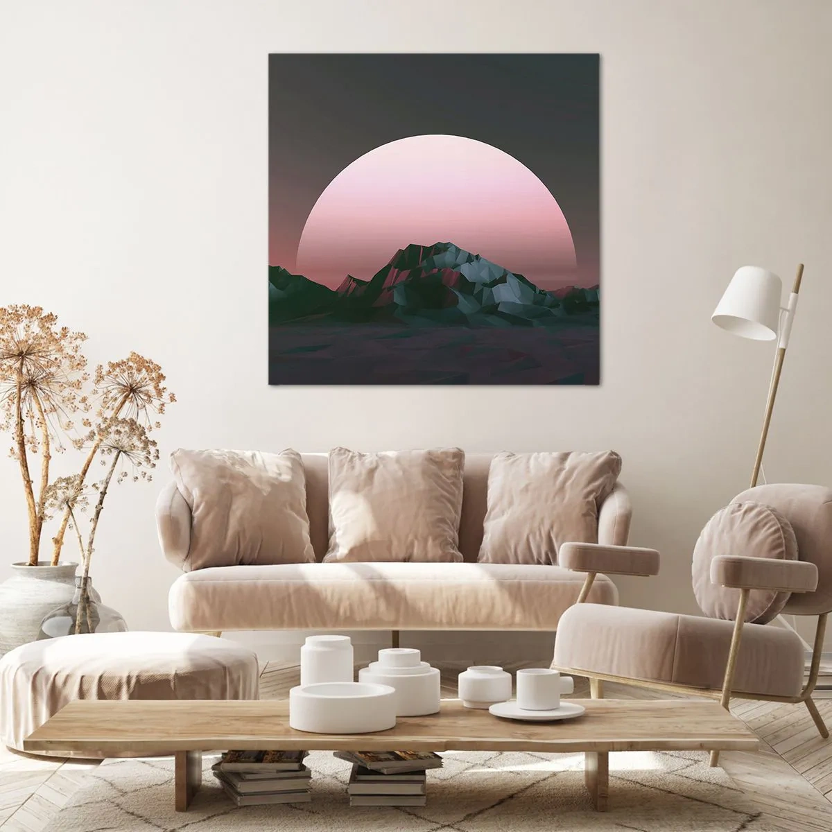 Obraz na płótnie - W sąsiedniej galaktyce - 70x70 cm