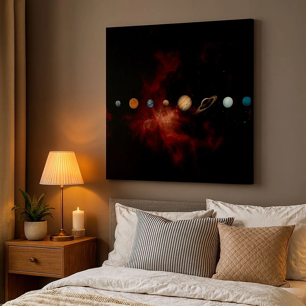 Obraz na płótnie - Nasza okolica - 30x30 cm