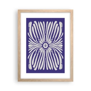 Plakat w ramie jasny dąb - Etniczne inspiracje - 30x40 cm