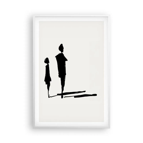 Plakat w białej ramie - Na pewno razem? - 61x91 cm