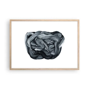 Plakat w ramie jasny dąb - To nie takie proste - 70x50 cm