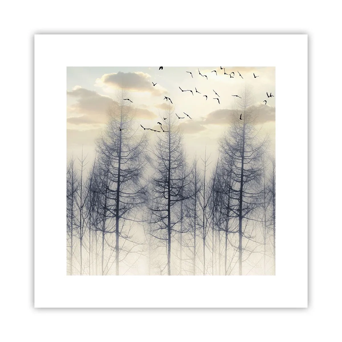 Plakat - Duchy lasu - 30x30 cm