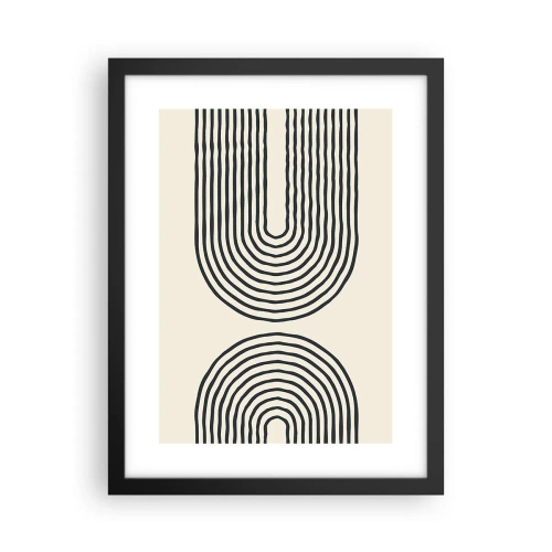 Plakat w czarnej ramie - Już za chwilę… - 30x40 cm