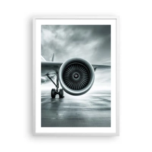 Plakat w białej ramie - Jest moc! - 50x70 cm