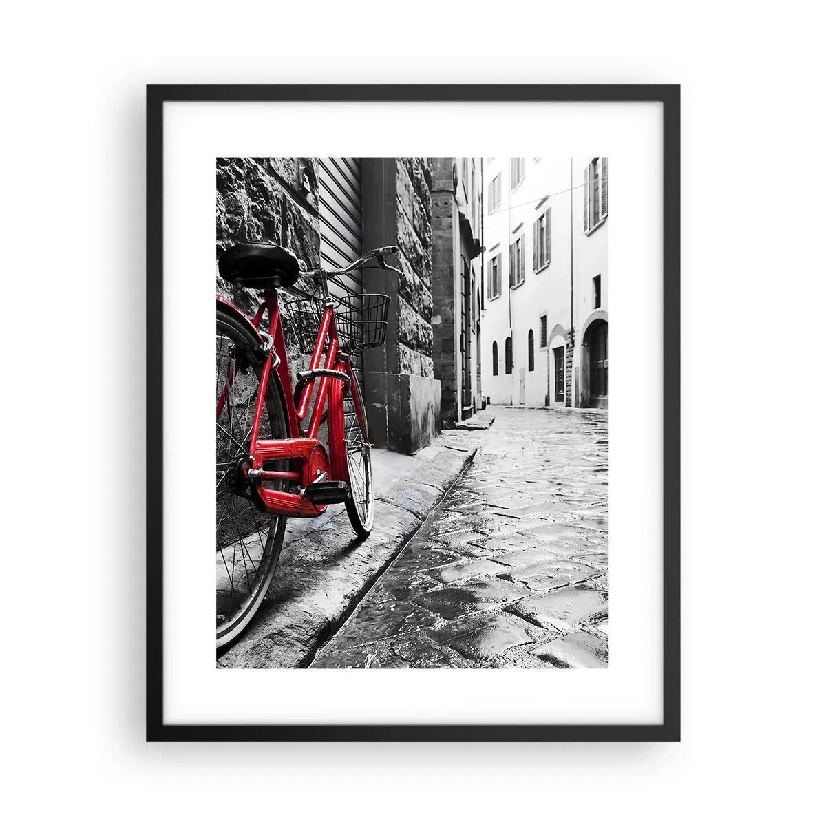 Plakat w czarnej ramie - Prawdziwe piękno się nie starzeje - 40x50 cm