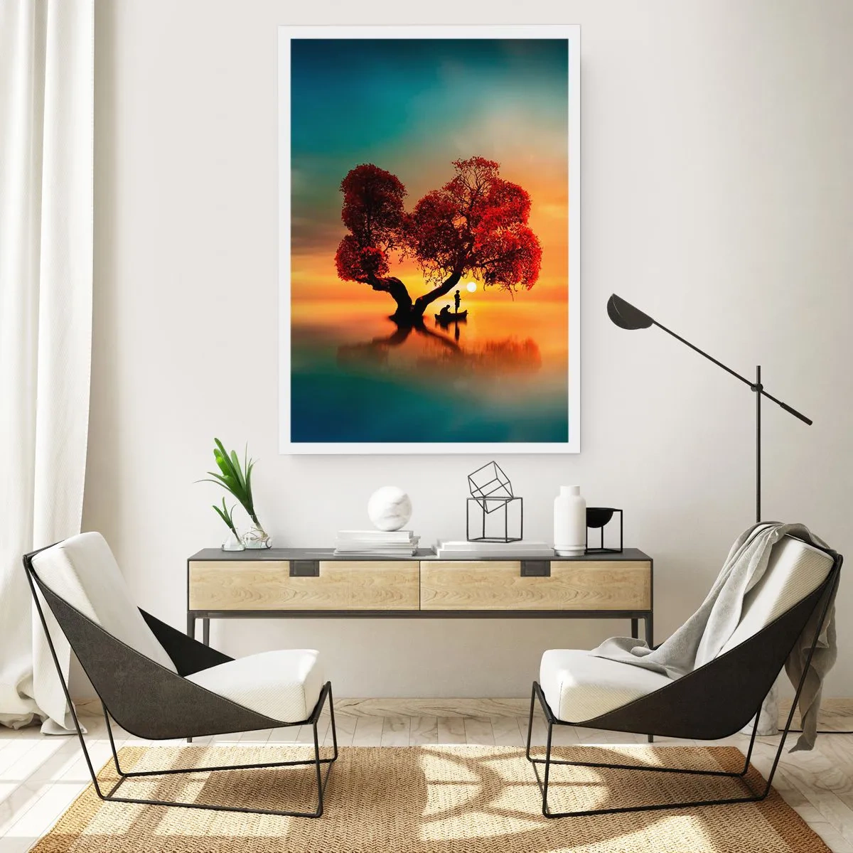 Plakat - Oddaleńcy i ciszyzna bezświata - 30x40 cm