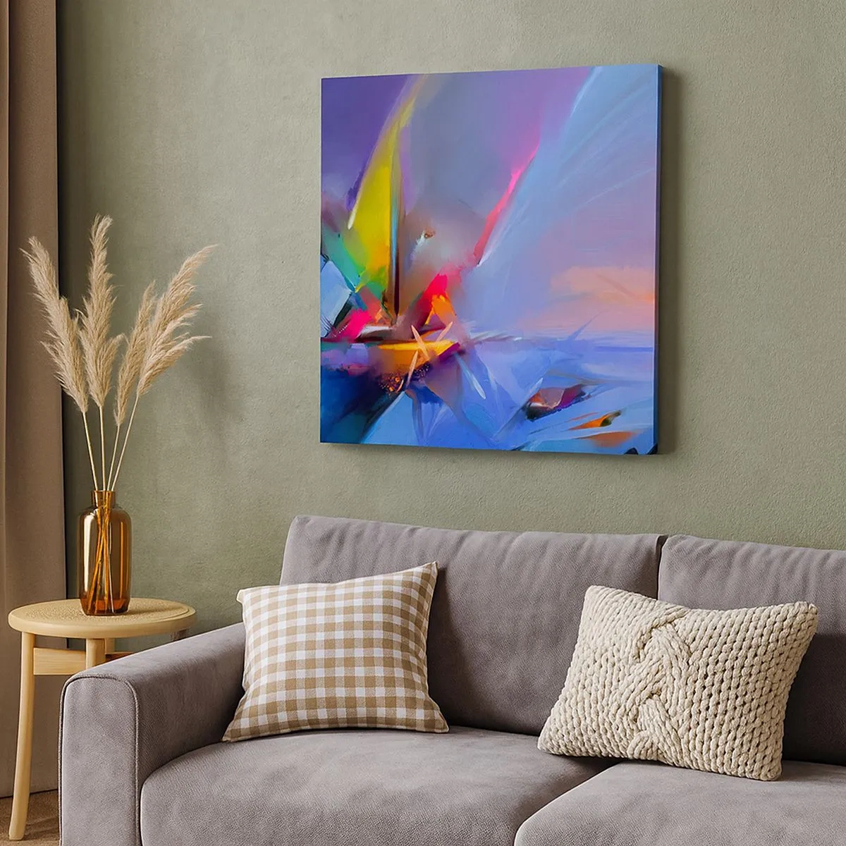 Obraz na płótnie - Śmigła jak ptak - 30x30 cm