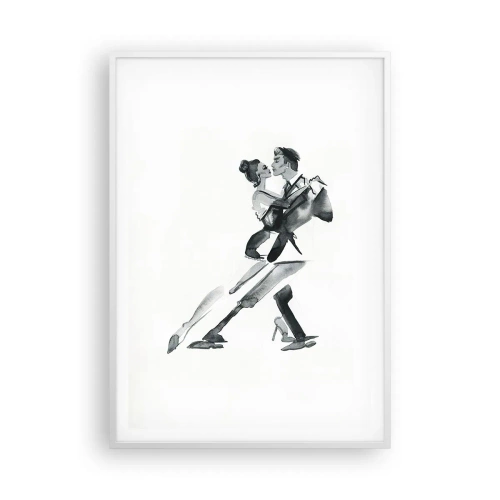 Plakat w białej ramie - W jednym rytmie - 70x100 cm