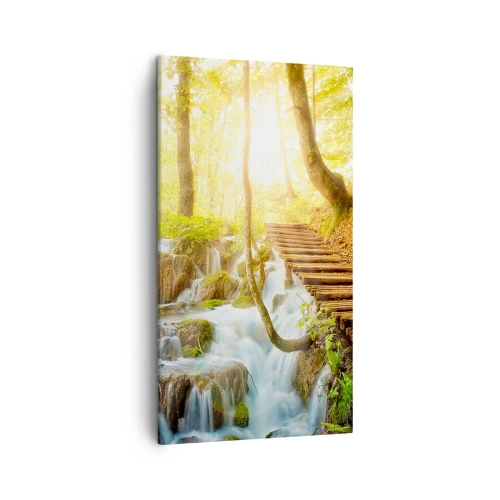 Obraz na płótnie - Upragniony chłód - 45x80 cm