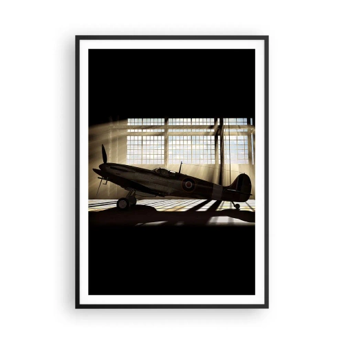 Plakat w czarnej ramie - Odpoczynek wojownika - 70x100 cm