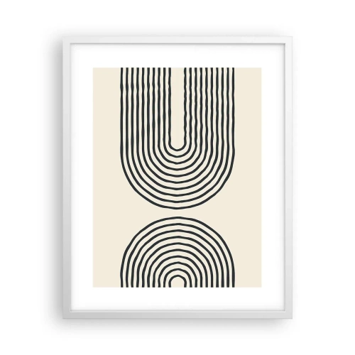 Plakat w białej ramie - Już za chwilę… - 40x50 cm