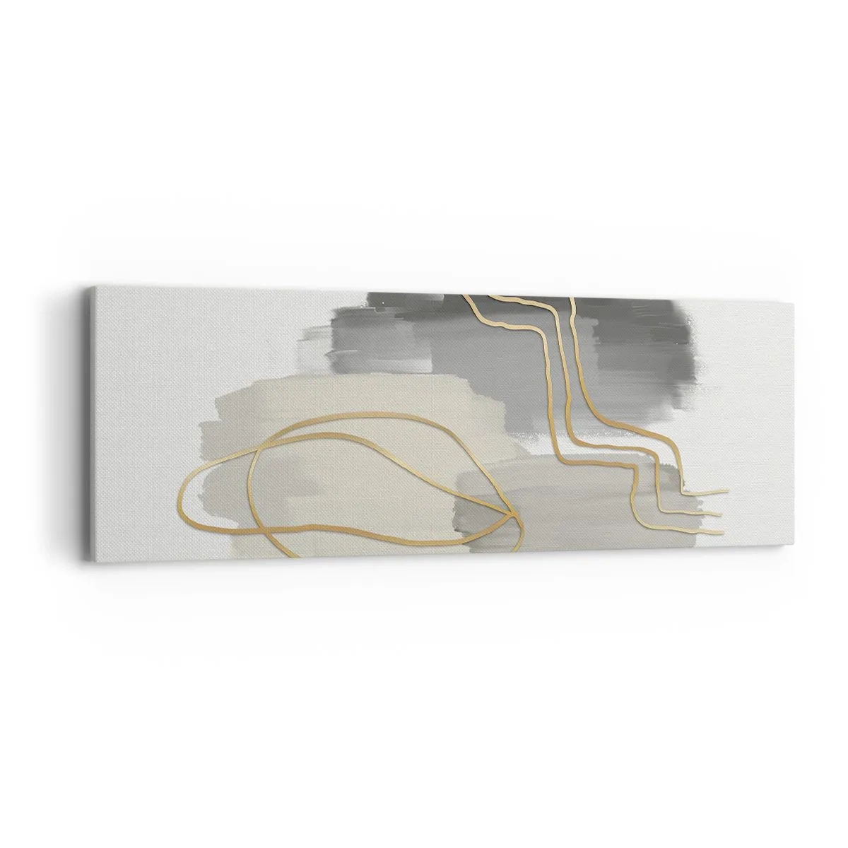 Obraz na płótnie - Trwanie i ruch - 90x30 cm