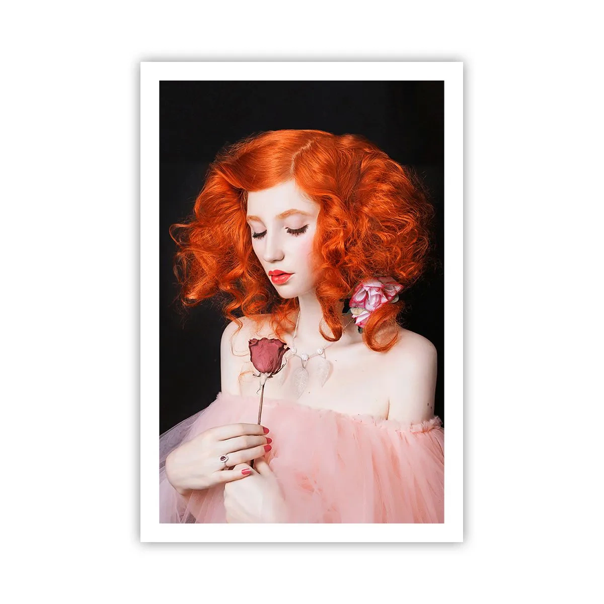 Plakat - W barokowym stylu - 61x91 cm