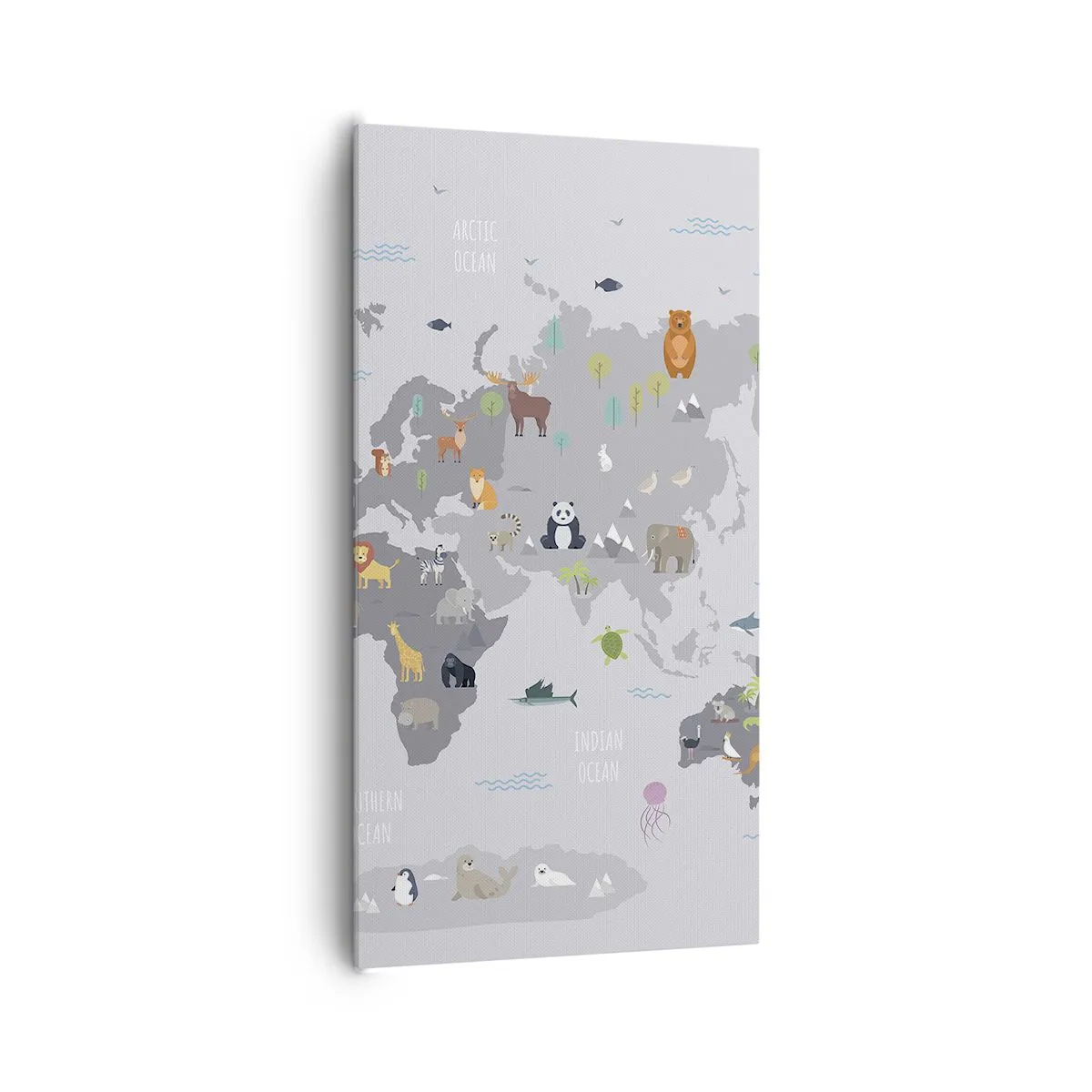 Obraz na płótnie - Powiedz mi, skąd jesteś… - 65x120 cm
