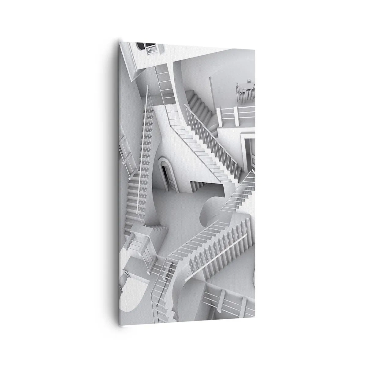 Obraz na płótnie - Paradoksy przestrzeni - 65x120 cm