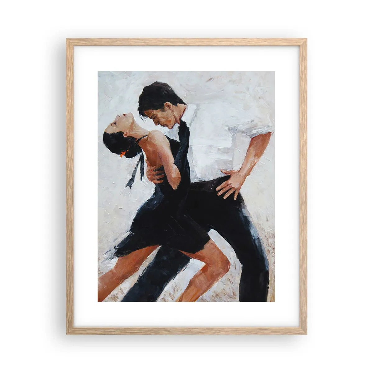 Plakat w ramie jasny dąb - Tango mych marzeń i snów - 40x50 cm