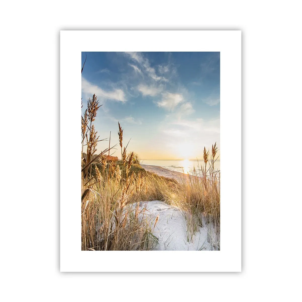 Plakat - Północna plaża - 30x40 cm