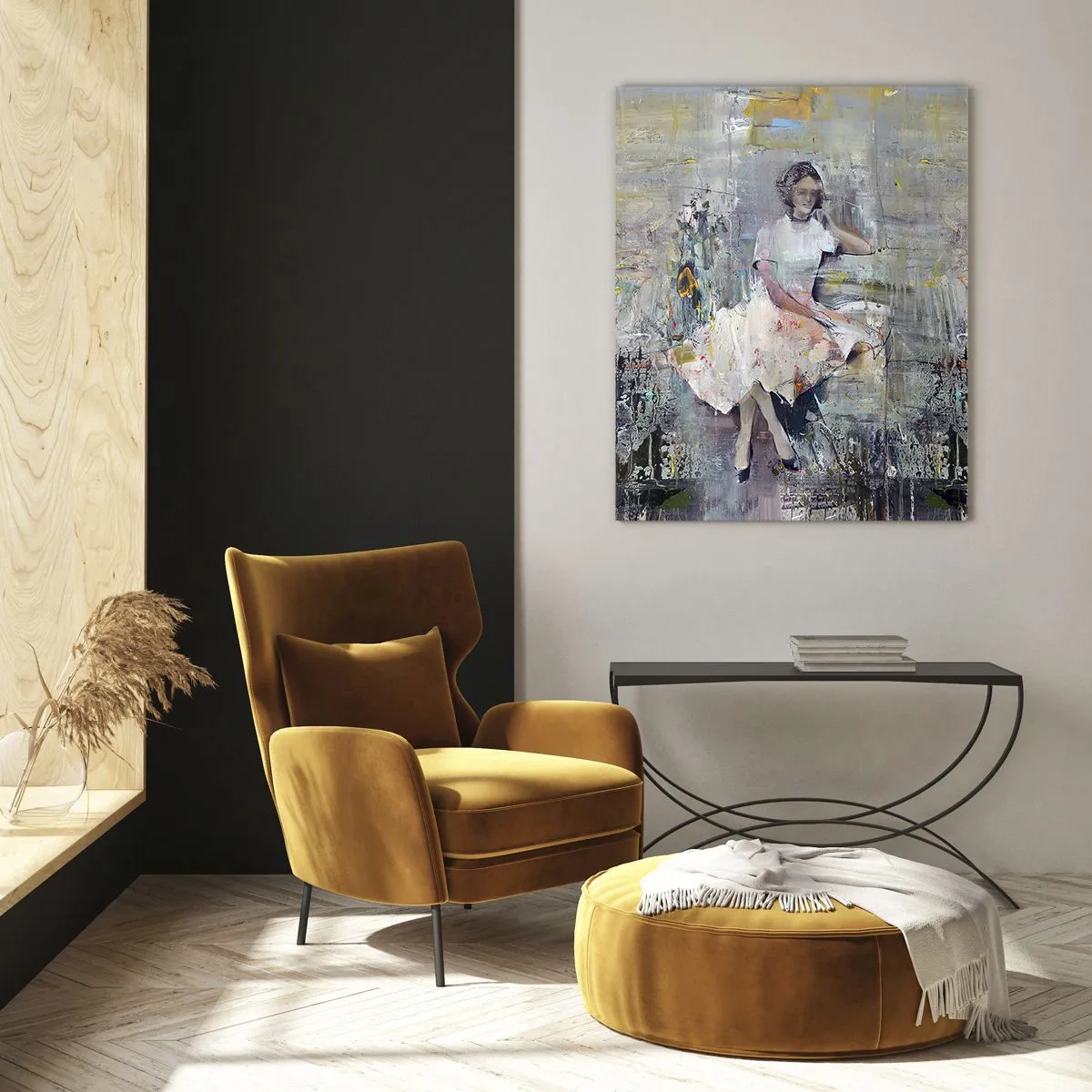 Obraz na szkle - Klasyczna i nowoczesna - 50x70cm - Klasyczna i nowoczesna - Nowoczesna dekoracja ścienna do salonu, kuchni i sypialni ARTTOR