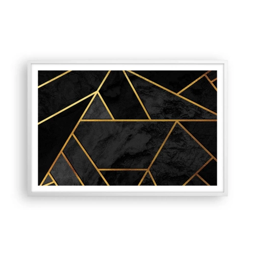 Plakat w białej ramie - Mrok i blask - 91x61 cm