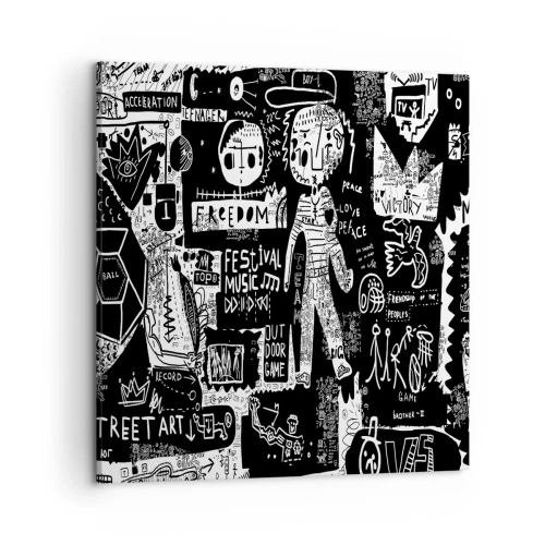 Obraz na płótnie - Duchowej młodości prawa i radości - 50x50 cm