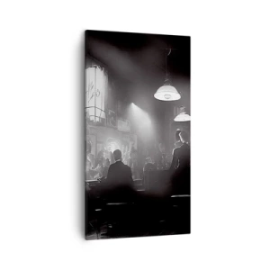 Obraz na płótnie - W jazzowym klimacie - 45x80 cm