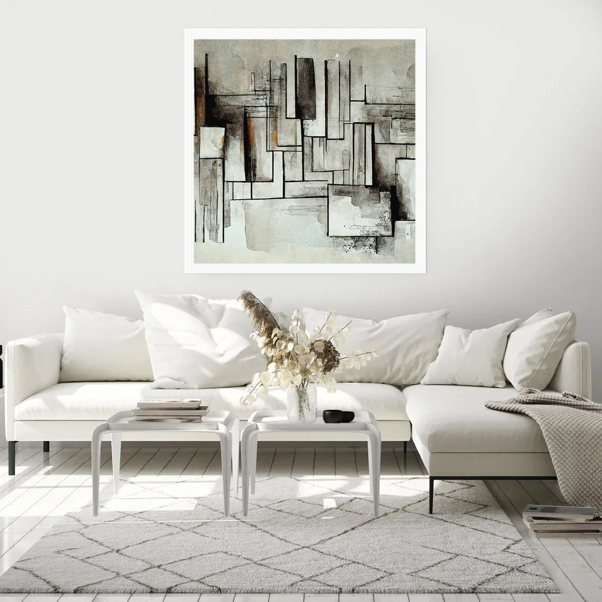 Plakat - Siła prostoty - 50x50 cm