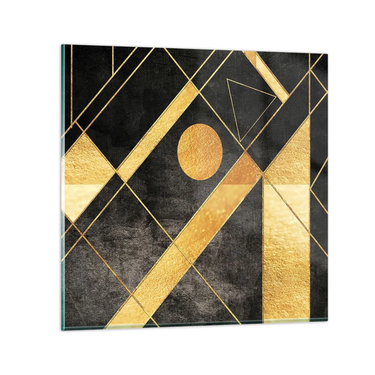 Obraz na szkle - Słońce pustyni - 40x40 cm