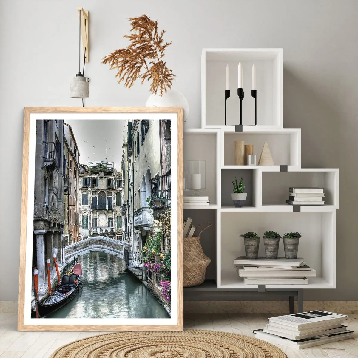 Plakat w ramie jasny dąb - Od wieków w cichej zadumie - 70x100 cm