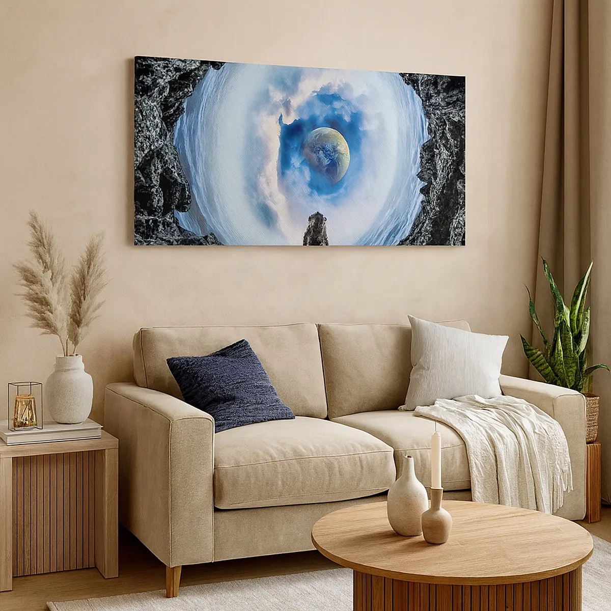 Obraz na płótnie - Już niedaleko do domu - 30x30 cm